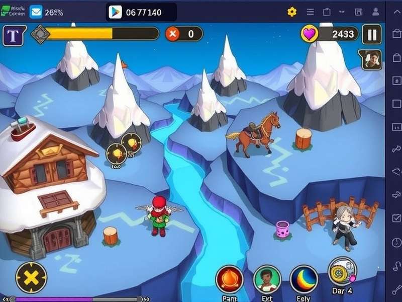 Divine Alpine Quest Gameplay Screenshot